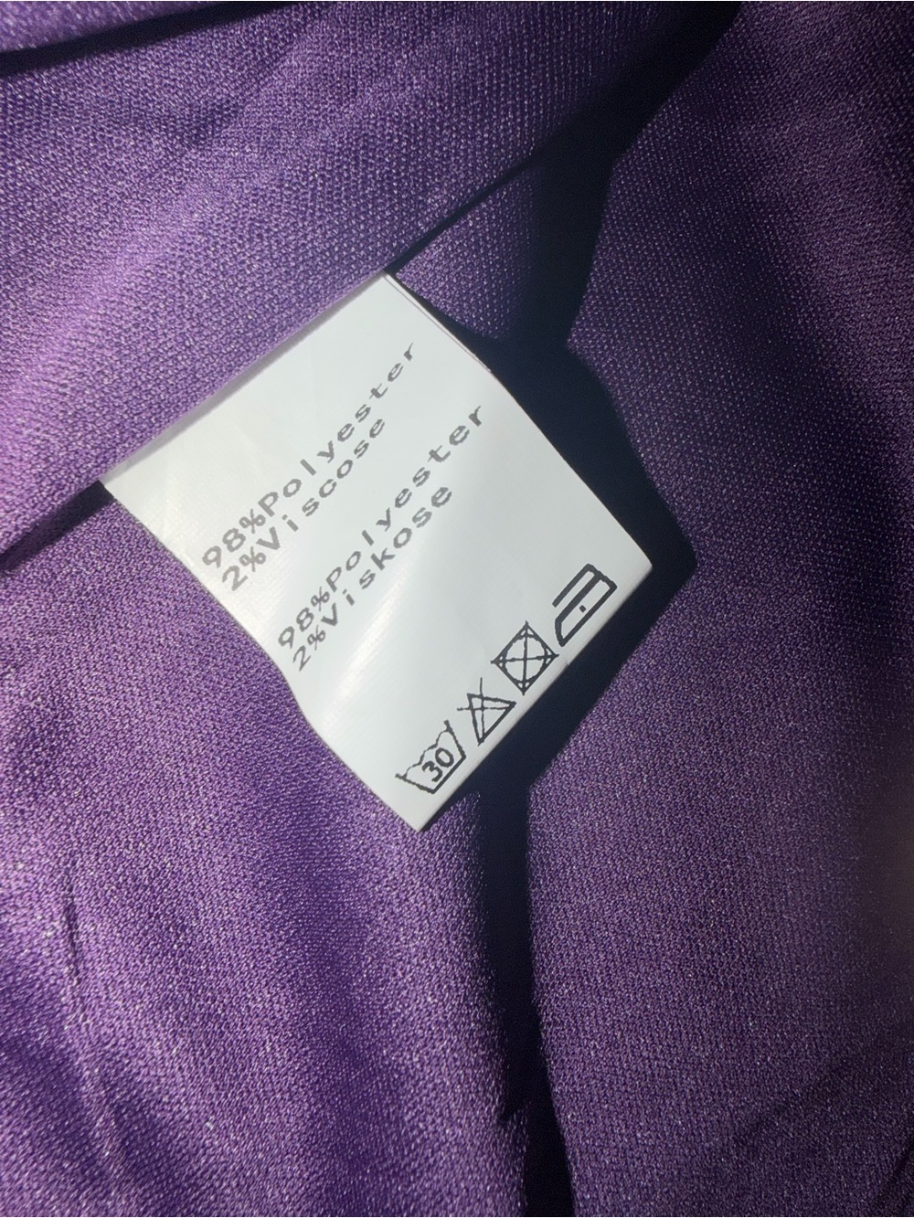 Kate Kasin Purple Sequin Open-Front Cape Jacket - Picture 5 of 7